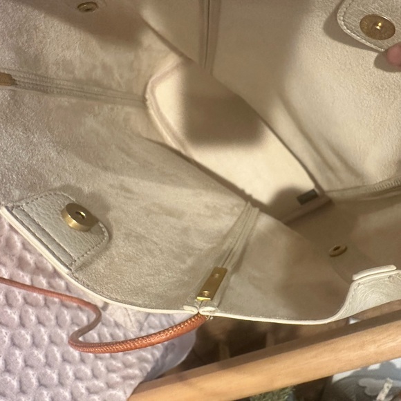 Antik Kraft Cream Tote with Tan Handles - Picture 9 of 11